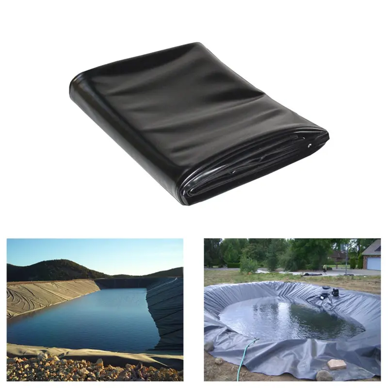 ZN GLOBAL NATION 300 Micron HDPE Geomembrane 19 x 164 feet Pond Liner Sheet for Water Retention